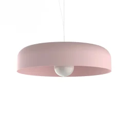 LUMICOM - TUZZI Suspension, 1xE27, max 42W, métal, rose, D.50cm