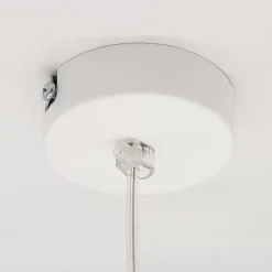 LUMICOM - TUZZI Suspension, 1xE27, max 42W, métal, blanc mat, D.40cm