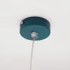 LUMICOM - VERA Suspension, 1xE27, max 42W, métal, bleu méditerranéen, D.40cm