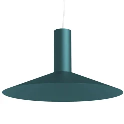 LUMICOM - VERA Suspension, 1xE27, max 42W, métal, bleu méditerranéen, D.40cm