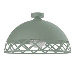 LUMICOM - WINDOW Plafonnier, 1xE27, max 42W, métal, iceberg green, D.60cm