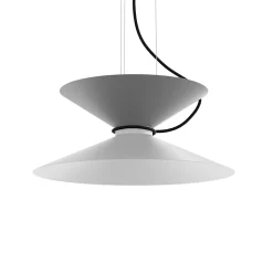 LUMICOM - YOYO Suspension, 2xGX53, max 8W, métal, blanc mat/gris, D.40cm