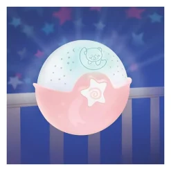 Lumiere apaisante et projecteur - INFANTINO - Projecto Lampe - Rose