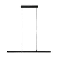 Luminaire en suspension LED Smart Home Zigbee 3.0 Lento Tunable White 2100lm 41,5W Noir mat gradable