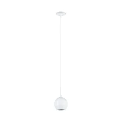 Luminaire en suspension LED Shima GU10 max. 10W Blanc dépoli