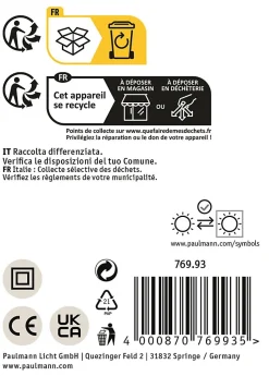 Luminaire en suspension LED Shima GU10 max. 10W Blanc dépoli