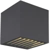 Luminaire extérieur aluminium anthracite, LED