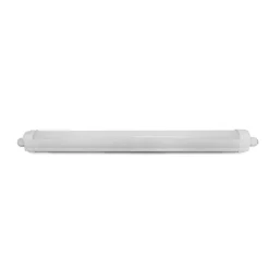 Luminaire LED étanche - 1855x59mm - 58W - 4000K - IP65 IK10 - Traversant