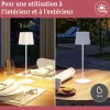 Luminaire rechargeable Gilo IP44 gradable 2700K Blanc dépoli