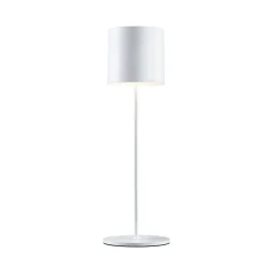 Luminaire rechargeable Tuni IP44 gradable 2700K Blanc dépoli