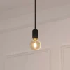 Luminaire Suspension en Métal Noir D 5 cm