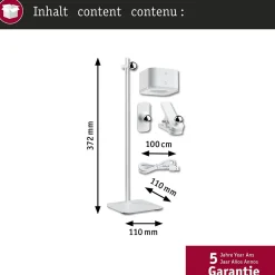 Luminaires à poser mobiles Varia White Switch 160lm / 40lm 1,6W / 0,4W Blanc