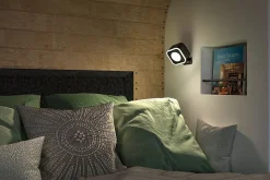 Luminaires à poser mobiles Varia White Switch 160lm / 40lm 1,6W / 0,4W Noir