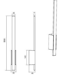 Luminaires de jardin, Applique de jardin 800lm Tawa, TRIO