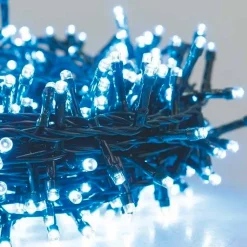 Lumineuse exterieur couleur blanc, guirlande lumineuse Noël 300 LED