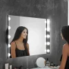 Lumières de miroir de maquillage hollywoodienne avec lumière froide (5700K), lumières de vanité faciles à installer (60 cm)