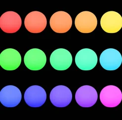 LUMISKY Sphere Led sans fil telecommandable 30 cm - Multicolore