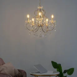 Lustre cristal or rose - Pavia