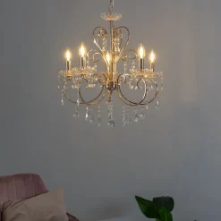 Lustre cristal or rose - Pavia