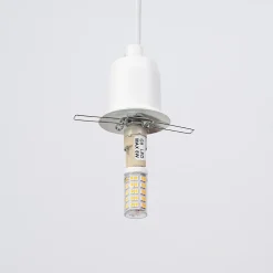 Lustre en acier 3 ampoules 3000K - 32x32x120cm Sollux