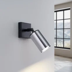 Lustre en acier 1 lampes 8x8x18.5cm Sollux