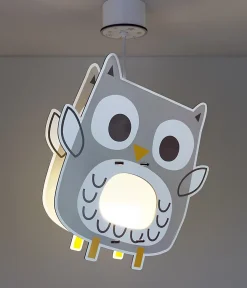 Lustre et lampe suspendue enfant Good Night Hibou