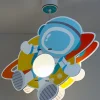 Lustre et lampe suspendue enfant Astronaute