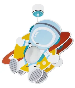 Lustre et lampe suspendue enfant Astronaute