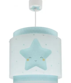Lustre et lampe suspension enfant Baby Dreams Etoile bleu
