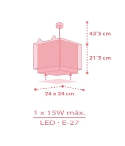 Lustre et lampe suspension enfant Little Fox Petit Renarde