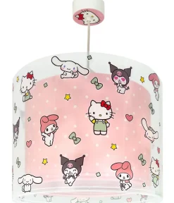 Lustre et lampe suspension pour enfants Hello Kitty & Friends, Kuromi, My Melody et Cinnamoroll