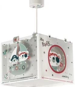 Lustre et lampe suspension enfant The Pirates