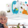 Lustre et lampe suspension enfant Dinos Dinosaures