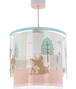 Lustre et lampe suspension enfant Loving Deer Cerf