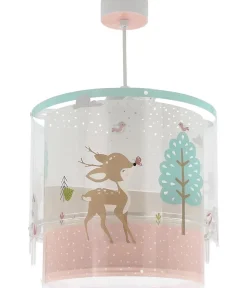 Lustre et lampe suspension enfant Loving Deer Cerf