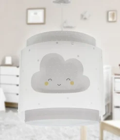 Lustre et lampe suspension enfant Baby Dreams Nuage gris