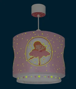 Lustre et lampe suspension pour enfants Princess Dance Ballerines