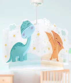 Lustre et lampe suspension enfant Baby Dinos Dinosaures