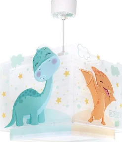 Lustre et lampe suspension enfant Baby Dinos Dinosaures