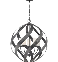 Lustre extérieur Blacksmith 5 lumières