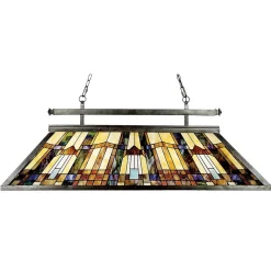 Lustre îlot Inglenook 3 lumières