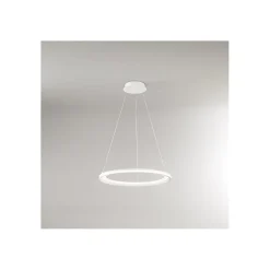Lustre suspension EDGE avec LED 66W blanc mat Perenz