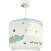 Lustre Suspension Pour Enfant Rhino & Croco Rhinocéros et Crocodile