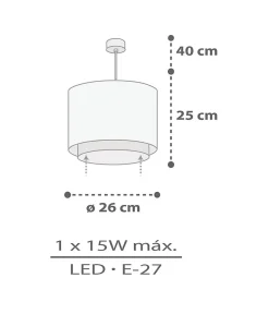 Lustre Suspension Pour Enfant Rhino & Croco Rhinocéros et Crocodile
