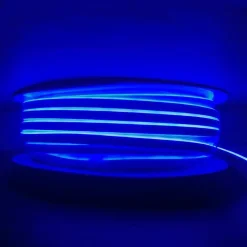 50m Néon LED Flexible Dimmable 220V BLEU - SILAMP