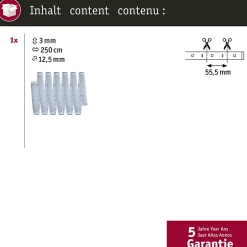 MaxLED 1000 Strip LED Extension 2,5m Tunable White revêtue 27W 1020lm/m Tunable White