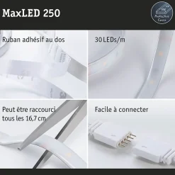 MaxLED 250 Strip LED Extension 2,5m 2700K revêtue 10W 300lm/m 2700K