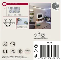 MaxLED 250 Strip LED Extension 2,5m Tunable White 9W 270lm/m Tunable White