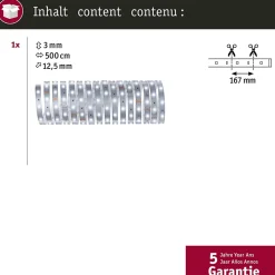 MaxLED 250 Strip LED Extension 5m 6500K 19W 300lm/m 6500K