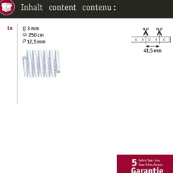 MaxLED 1000 Strip LED Extension 2,5m Blanc lumière du jour revêtue 29W 1100lm/m 6500K